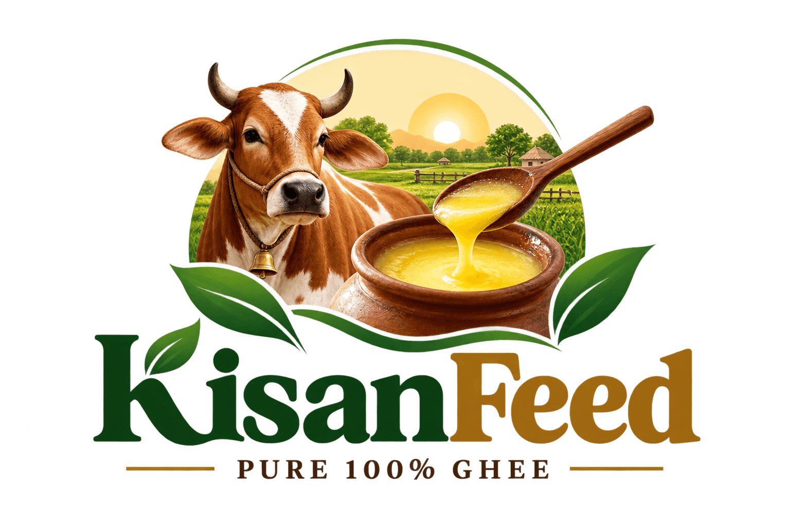 KisanFeed — Pure 100% Ghee